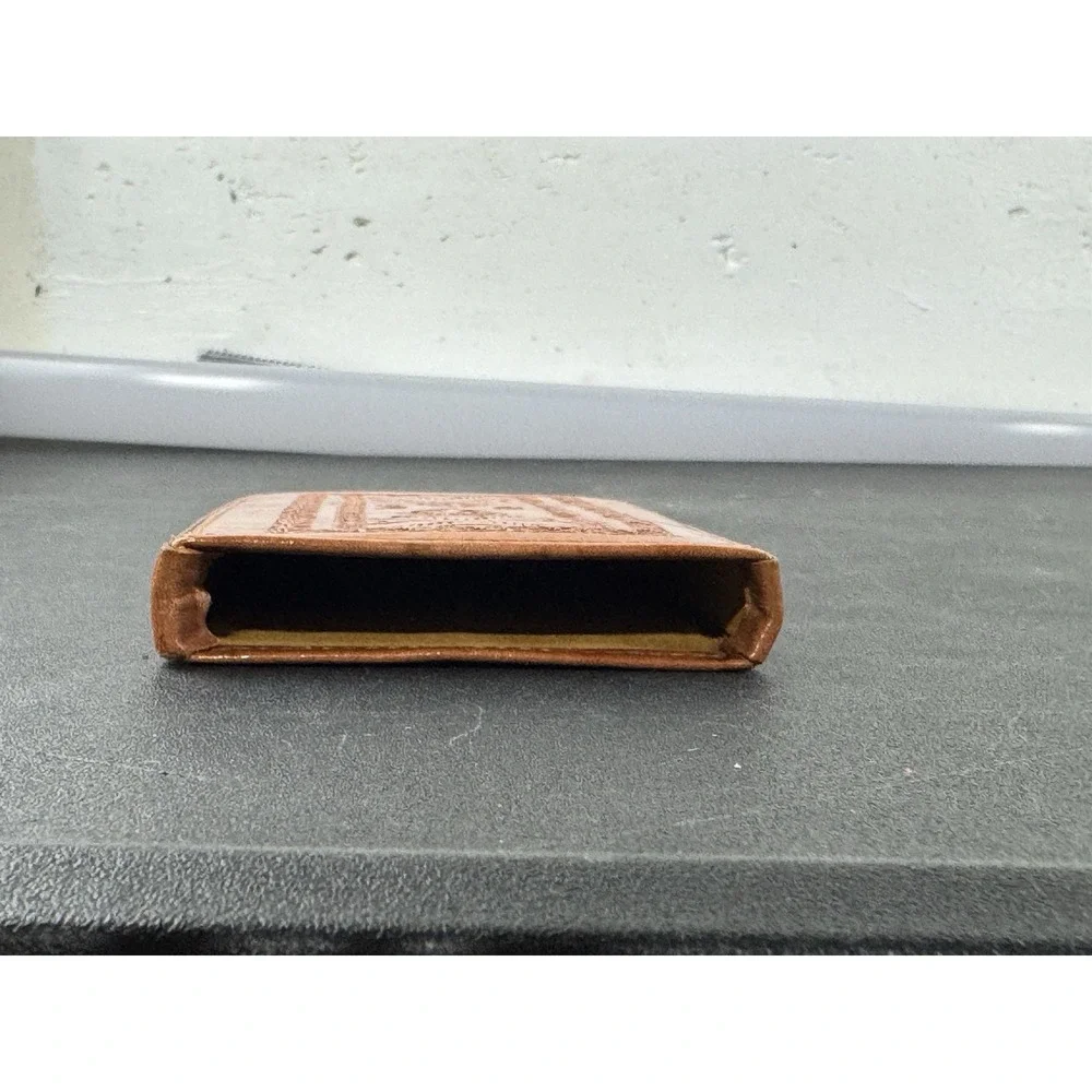 Vintage Handcrafted Brazilian Leather‎ Case Embossed